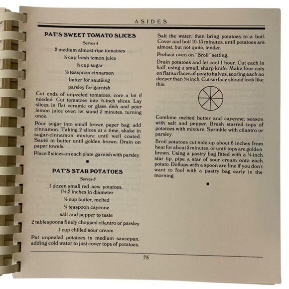 Grant Corner Inn Breakfast & Brunch Cookbook By Louise Stewart 1986 Spiral Bound - Picture 9 of 14